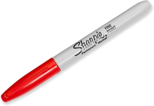 [SASHARRD] Sharpie #30002B RED Fine Markers  - (12/bx)