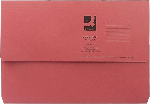 [SDDOCURD] Document Wallet RED Q-Connect
