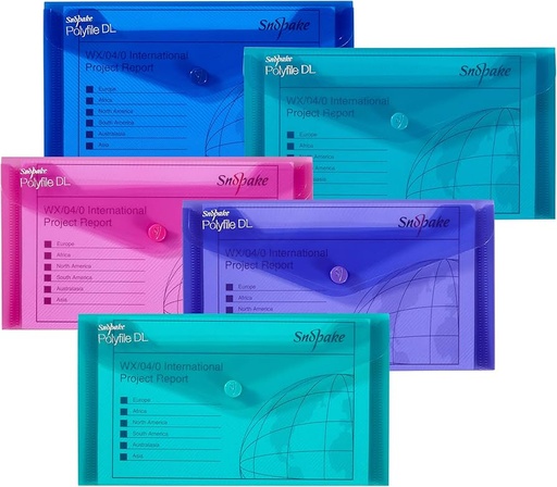 [SE10035] SNOPAKE Polyfile DL ELECTRA Colors (Singular) - (5/pk)