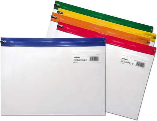 [SE12814] SNOPAKE S A4 Plus Zipper Bag (Assorted) Singular - (5/pk)