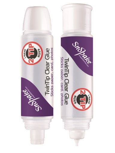 [SE13912] SNOPAKE Twin Tip CLEAR Glue 28ml - (12/Disp)