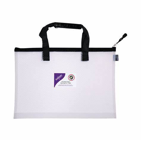 [SE15870] EVA Project Zippa A4 BLK W/Handle Bag