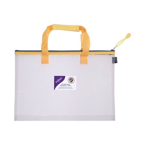[SE15873] EVA Project Zippa A4 YELLOW w/Handle Bag
