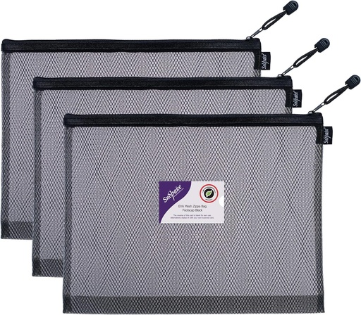 [SE15881] EVA Zippa Bag F/S Black HC w/Black Mesh  