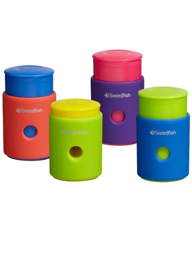 [SE40332] Swordfish Sharpener CLICK CLICK Single Tub Sharpener (Single) - (12/bx)