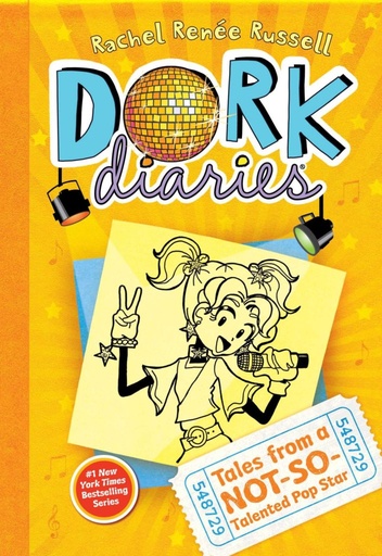 [SI411906] Dork Diaries #3 Not So Talented Pop Star