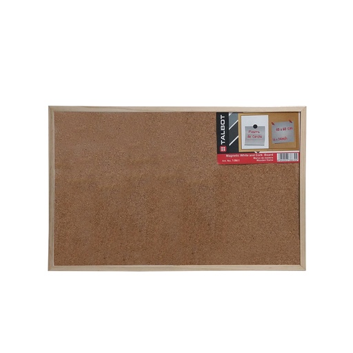 [SS38611] Corkboard 16x24" w/Wood Frame - Talbot