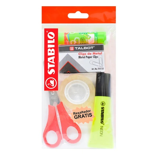 [SS490569] Scissors/Sharpener/Eraser/Pen/Pencil Set