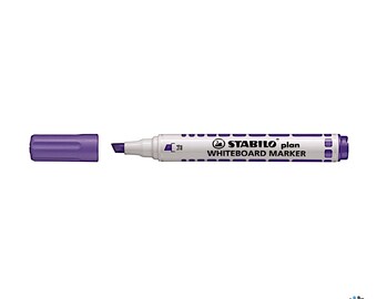 [SS643PU] Plan Whiteboard PURPLE Chisel Marker - (10/bx)