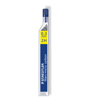 [ST25032H] Staedtler Leads 0.3mm 2H 12/tube
