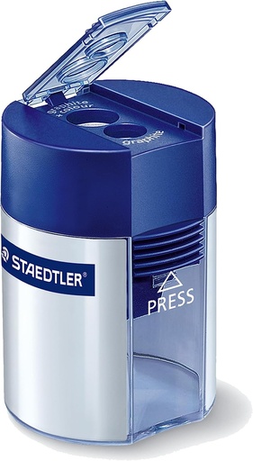 [ST512001] STAEDTLER #512-001 DOUBLE Tub Sharpener (Single) - (10/bx)