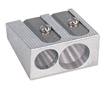 [TS301804] Tiger Sharpener METAL 2 Hole - (Singular) - (24/Tub)