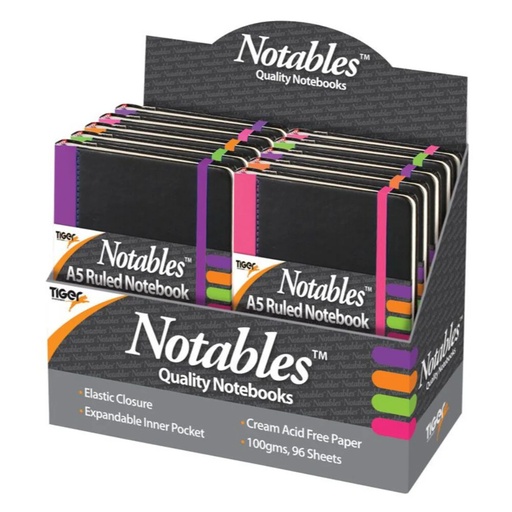 [TS302114] Notables SOFT FEEL A5 Notebook Assorted