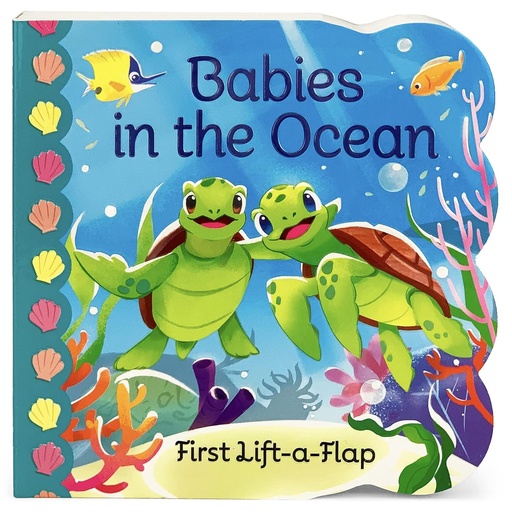 [TT100607] Babies in the Ocean Lift a Flap - Sale