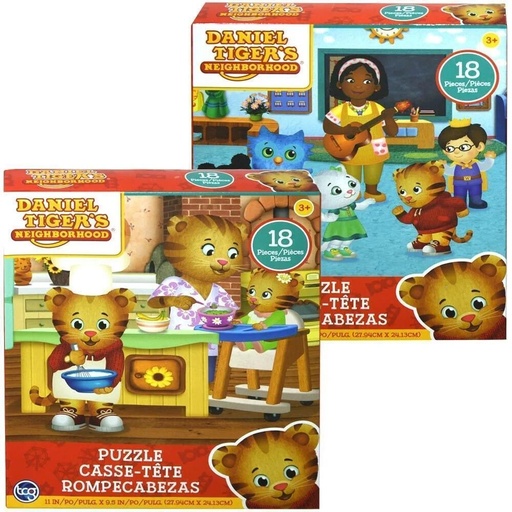 [UPPUZZDT] 63141/13041* Puzzle 18pc DANIEL TIGER