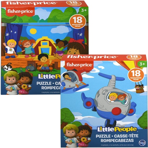 [UPPUZZFP] 63142/13042* Puzzle 18pc FISHER PRICE