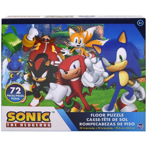 [UPPZFLSO] 3119* Floor 72pc Sonic Puzzle