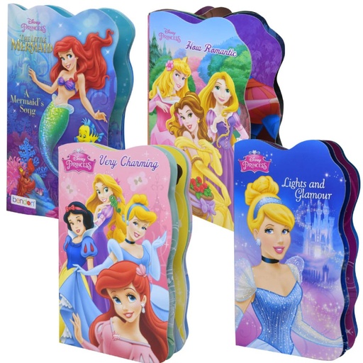 [UPSHBKPC] 59846UPD* Shaped Board PRINCESS Books