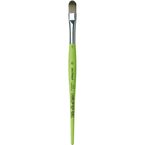[VIB37512] Da Vinci Acrylic FILBERT #12 Ser375 Hobby Brush - (6/bx)