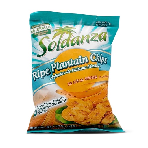 [WBPLANPS]  Soldanza Plantain Chips Ripe Pepper Sweet