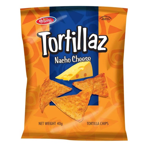 [WBTORTNA] Tortillaz Nacho 40G