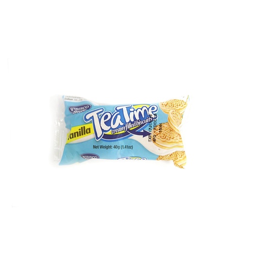 [WBTT40VA] Tea Time 40g Vanilla Cookies