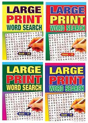 [WF3175] Wordsearch A5 Large Print Series 3175 