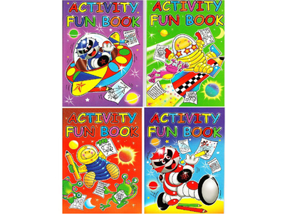 [WF3205] Activity Fun Book 40pg 