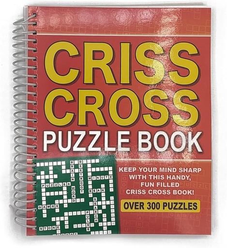 [WF4165] Criss Cross Spiral Bound Ser 4165