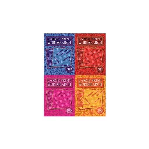 [WF4175] Classic Wordsearch A5 Large Print - (72/ctn)