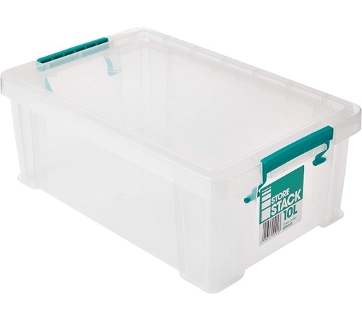 [SD90123] Storestack Storage 10lt Box w/Lid