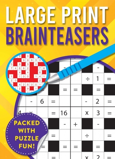 [BWLPB1] 0709727194 Brain Teasers Large Print