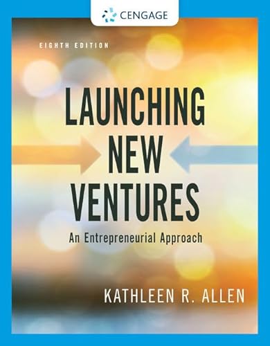 [GG039175] Launching New Ventures Entreneurial Approach