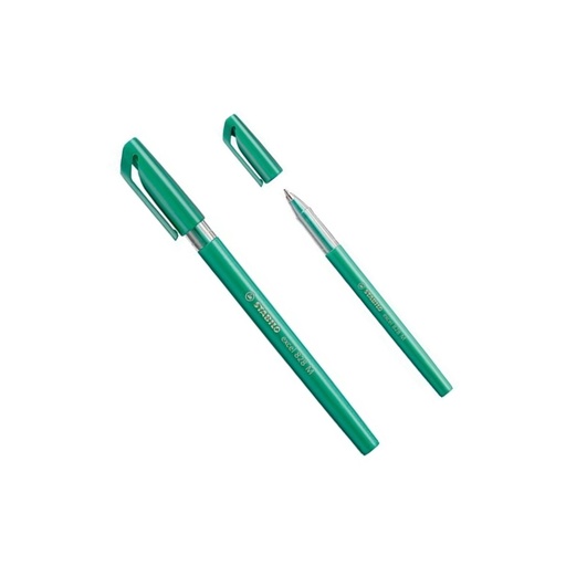 [SS828MGR] Stabilo Excel 828 GREEN MED BP Pens  - (10/bx)