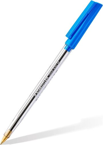 [ST430MBL] Staedtler 430M2 BLUE MEDIUM Ballpoint Stick Pen