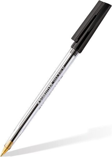 [ST430MBK] Staedtler 430-M9 BLK MED Ballpoint Stick Pens 