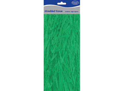 [TSCN53] Shredded Tissue GREEN Medium (County)