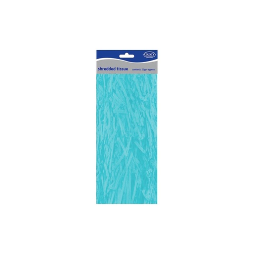 [TSCN55] Shredded Tissue TURQUOISE (County)