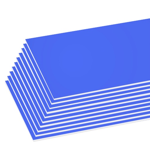 [BZ591] Bazic Foam Core BLUE 20x30" Board