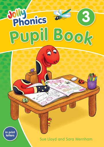[JL7212] Jolly Phonics Pupil Book 3 Colour - PRINT
