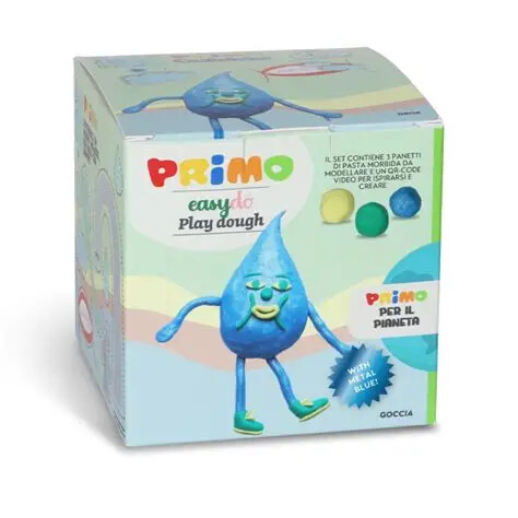 [PR2991D1] Play Dough - DROP Creative Cube 3Cols