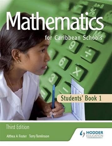 [HG847773] Mathematics for Caribbean Schools Student's Book 1 (Third Edition)