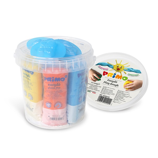 [PR292E7G] Primo Play Dough #292ED7GF 7s w/Accessories - (6/ctn)