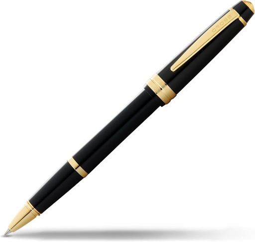 [CRAT07459] Cross Bailey Rollerball Black Medium Light Polished Pen
