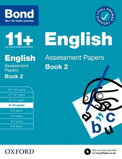 [OX777386] Bond Assessment Papers English 9-10yrs Book 2