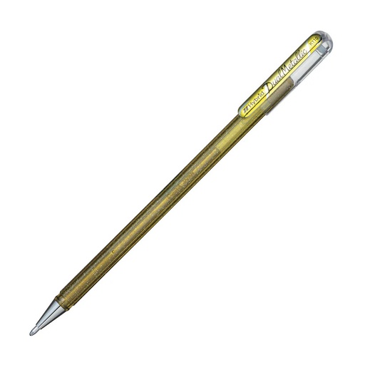 [PEK110DX] Pentel Hybrid Dual Metallic G/Roller Gold 1.0mm Pen