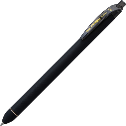 [PEBL437A] Pentel Kuro Retr. 0.7mm BLACK Gel Roller Pen - (12/bx)