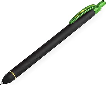 [PEBL437K] Pentel Kuro Retr. 0.7mm LIME GREEN Gel Roller Pen - (12/bx)