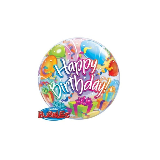 [SD65407Q] Birthday Surprise 22" Bubble Balloon
