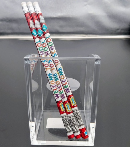 [MO2118] Moon HB Pencil "WELCOME TO SCHOOL" 